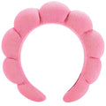 Spa Headbands for Facial Treatments, Makeup Application, and Face Washing - Terry Cloth Headbands with Puffy Design for Skincare and Mask Application