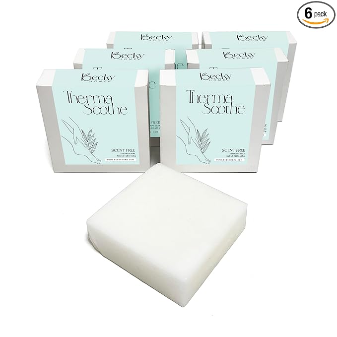 6lb Unscented Paraffin Wax, for Hand and Feet, Use with Any Paraffin Wax Machine for Hand and Feet, Refills for Baths