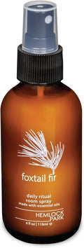 Hemlock Park Foxtail Fir Room & Linen Spray | Botanical Mist Crafted with Essential Oils | 4 oz Glass Bottle