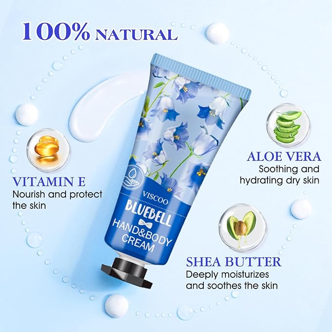 VISCOO 42 Pack Hand Cream Gifts Set for Women, Mothers Day Gifts, Teacher Appreciation Gift, Nurses Week Gift, Bulk Gifts for Women, Moisturizing Mini Hand Lotion Travel Size for Dry Cracked Hands