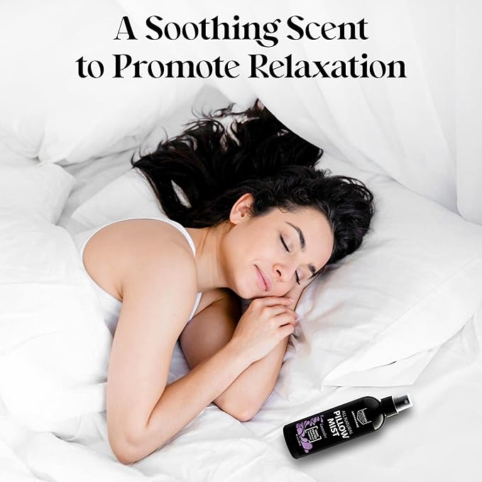 Aromasong All Natural Pillow Spray - Mothers Day Gift Set - Pack of Lavender, Ocean Mist, and Eucalyptus Included - Calming Linen & Bedtime Natural Essential Oil Mist Spray for Sleeping
