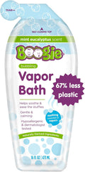 Boogie Kids Botanical Bubble Bath, Soothing Vapor, Made with Natural Essential Oils, Mint Eucalyptus, 16 oz (Pack of 1)