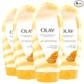 Olay Body Wash for Women, Moisture Ribbons Plus, Deep Conditioning & Moisturizing Formula, Long Lasting Smooth Soft Skin, For All Skin Types, Shea Butter & Manuka Honey Scent, 18 fl oz (Pack of 4)