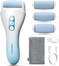 Electric Callus Remover for feet,Rechargeable Foot File Electronic Pedicure Tools for Feet, Waterproof Electric Foot Callus Remover, Feet Care for Heels Dead Skin,Blue