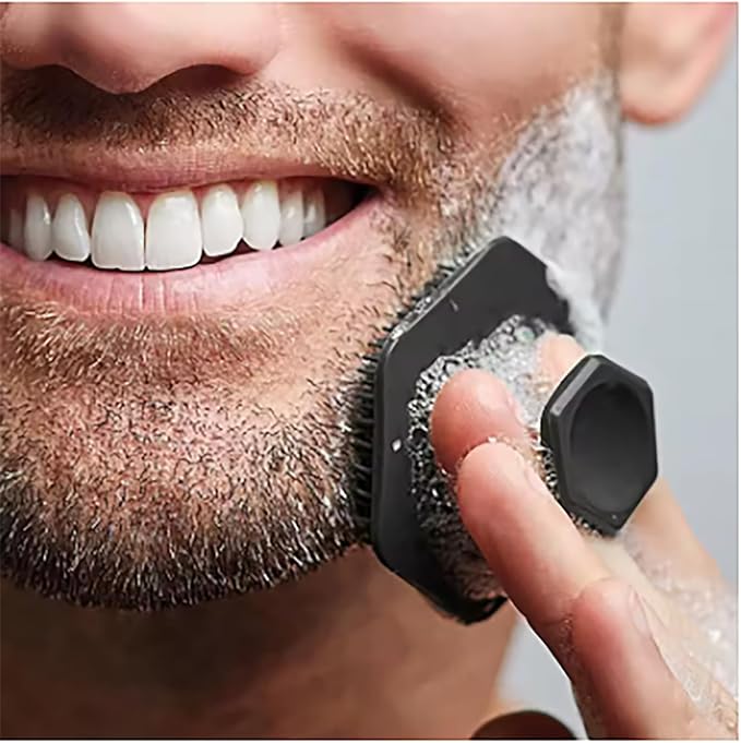 Silicone Facial Cleansing Brush, Makeup Remover, Blackhead Cleaning Tool, Portable