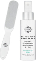 Dermasuri - Callus Remover Foot Scrub - Exfoliating Feet Spray-on Formula and Reusable Deluxe Sole File - Dead Skin Remover, Callus Rasp Scrubber, Peel & Soften Cracked Heels - Deluxe Pedicure Spa Kit