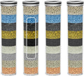 Multi-Stage Shower Filter Replacement Compatible with SunCleanse Shower Handheld, High Pressure 9 Spray, Hard Water High Efficiency Filter,4 Pack
