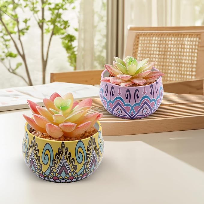 Scented Candles Gift Set for Women 4 Pack Soy Wax Candles with Dried Flowers Reusable Tin Aromatherapy Relaxation Gift for Birthday Mothers Day Valentines Day