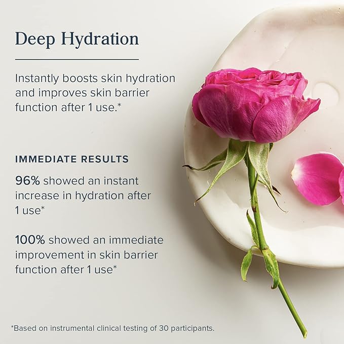 Heritage Store Rosewater Facial Toner with Hyaluronic Acid, Dry to Combination Skin Care, Hydrating Toner Refines Pores & Minimizes the Appearance of Fine Lines & Wrinkles, Alcohol Freeǂ, Vegan, 8oz