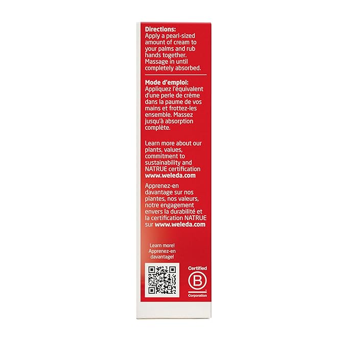 Weleda Regenerating Pomegranate Hand Cream, 1.7 Ounce