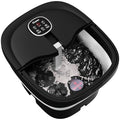 HOSPAN Collapsible Foot Spa Electric Rotary Massage, Foot Bath with Heat, Bubble, Remote, and 24 Motorized Shiatsu Massage Balls. Pedicure Foot Spa for Feet Stress Relief