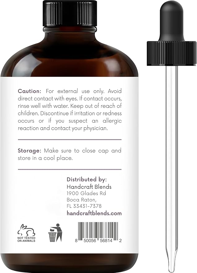 Handcraft Blends Camphor Essential Oil – Huge 4 Fl Oz – 100% Pure and Natural – Premium Grade Essential Oil for Diffuser and Aromatherapy, Skin, Massage, Candle and Soap Making Fragrance
