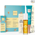 Onsen Secret Complete Nail Reboot Kit w/Cuticle Oil 10ml, Nail File 120/180 Grit Double Sided, A 3-Way Buffer Block & Cuticle Serum-15ml in Action | Super Value Pack