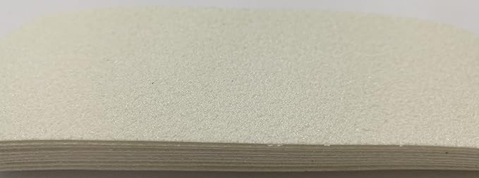 100 GRIT Stainless Steel Pedicure File Refill Pads, 60 Count (100 GRIT White)