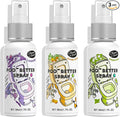 Clean-n-Fresh Toilet Spray, Variety 3 Pack -Lavender, Orange Splash, Peppermint, Bathroom & Toilet Odor Deodorizer, Travel Essentials, Up to 300 Uses, 5.1 Fl Oz
