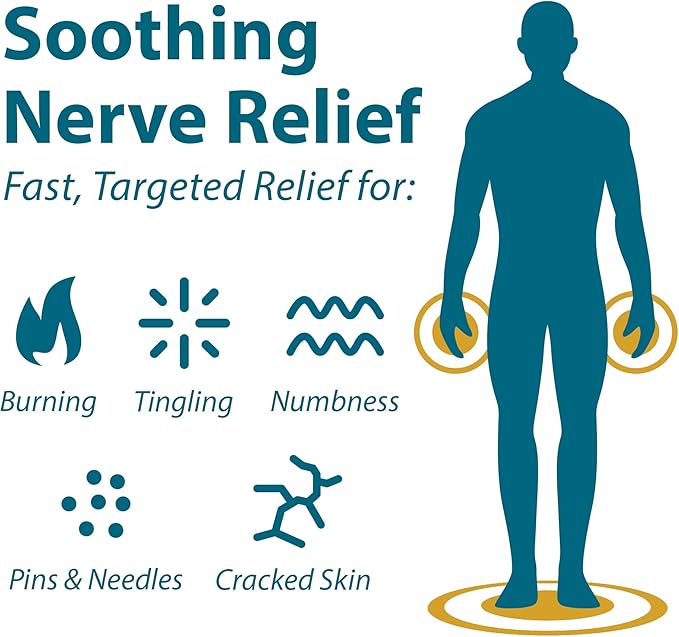 FRANKINCENSE & MYRRH Foot Pain Relief Cream - Intensive Foot Therapy Lotion - Diabetic Nerve Pain Relief Cream | Restless Leg Syndrome | Frankincense Essential Oil, 3 Ounce (2-Pack)