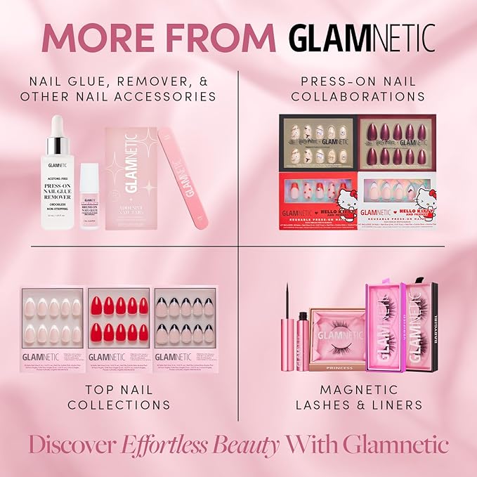 Glamnetic 2-in-1 Cuticle Oil | Nourishing Cuticle Serum & Cuticle Pusher For Healthy Nails | Overnight, Hyaluronic Acid & Botanical Oils - 0.31 Oz