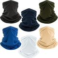 Neck Gaiter Face Mask: Scarf Gator Breathable Balaclava Cooling Cover Masks for Men Women