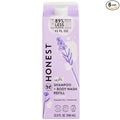 The Honest Company 2-in-1 Cleansing Shampoo Body Wash Refill Carton Gentle for Baby, Naturally Derived, Tear-free, Hypoallergenic, Lavender Calm, 32 fl oz (Pack of 6)