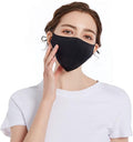 ROSEWARD 100% Mulberry Silk Face Mask for Women Men Reusable Adjustable with Filter Pocket