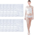 Xtinmee Disposable Body Wraps PE Sauna Bath Suit Plastic Body Sauna Wrap for Spa Bathtub Men Women Weight Loss Detox