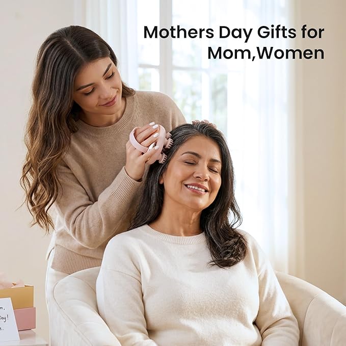 COMFIER Cordless Scalp Massager with 3 kneading Modes, Gifts,Waterproof Head Massage with 8 Claws for Deep Cleansing,Head Scratcher,Body Massager,Cat Massage