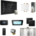 Mr Steam Bliss Steam Shower Ctrl Pkg w/iSteamX Control and Steamhead in Black Polished Nickel