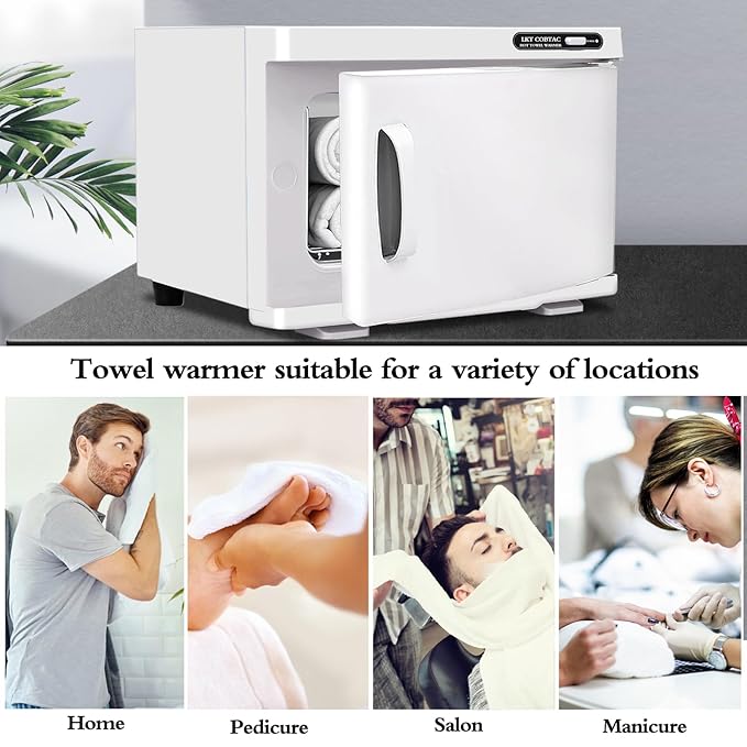Hot Towel Warmer,8L Towel Warmer Cabinet Medium Capacity Esthetician Warmer Heater for Facial Spa, Beauty Salon or Personal Home Use