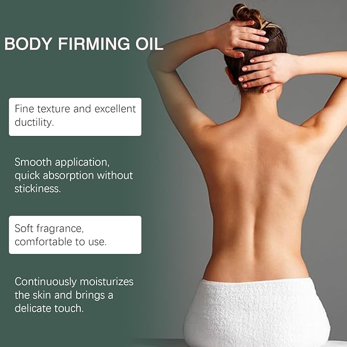 Hydrating Collagen Oil For Body & After Shower,Moisturizing Anti Aging Silk Body Oils for Women & Men,Smooth & Anti Wrinkles,Helps Soften Appearance Of Crepey Skin,3.38 Fl Oz (Pack of 1)