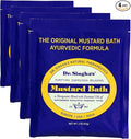 Dr. Singha's Mustard Bath, Therapeutic Bath Salts, 2 Oz (Pack of 4)
