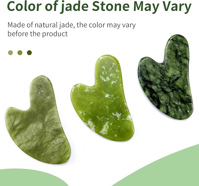 huefull Gua Sha Facial Tool for Face and Body, Gua Sha for Self Care, Guasha Tool Tensions Relief and Reducing Puffiness,Self Care Gifts for Woman/Men, Skin Gifts