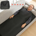 Infrared Sauna Blanket-Sauna Blanket for Home Use, Sauna Blanket with Adjustable Timer 5-60 Min & Temperature 95–167°F, 500W Fast Heating, Includes Carry Bag & 5 Disposable Liners