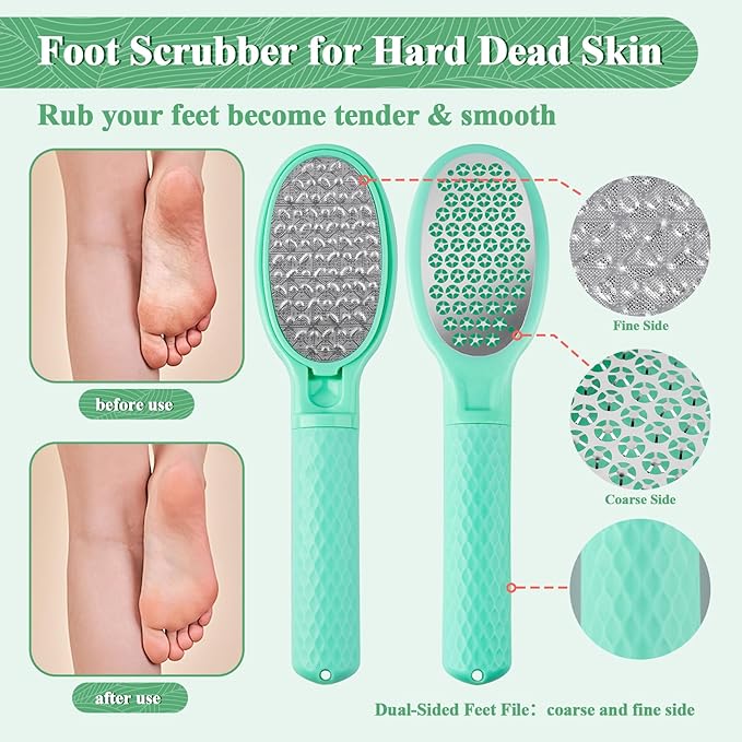 Gift Baskets for Women, Eleanore's Diary 4pcs Tea Tree Foot Soak Set-Suit for Dry Cracked Feet, Foot Care Easter Mothers Day Birthday Gifts, Spa Day Gifts Set for Mom Her Sister Friends Wife Grandma