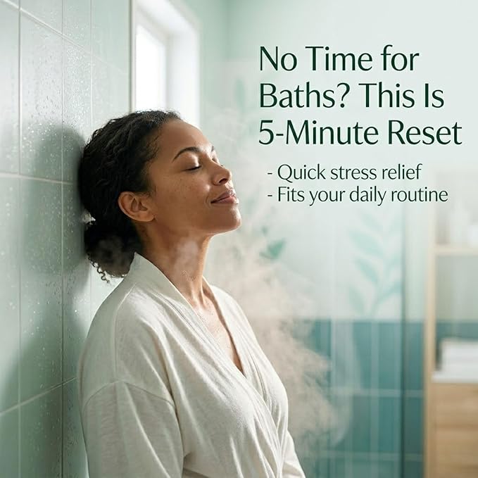 REVIV Shower Steamers Aromatherapy (15 Pack) - Eucalyptus Mint Shower Tablets for Sinus Relief & Stress Relief - Self Care for Busy Women, Home Spa Shower Bombs, Gift for Women & Men