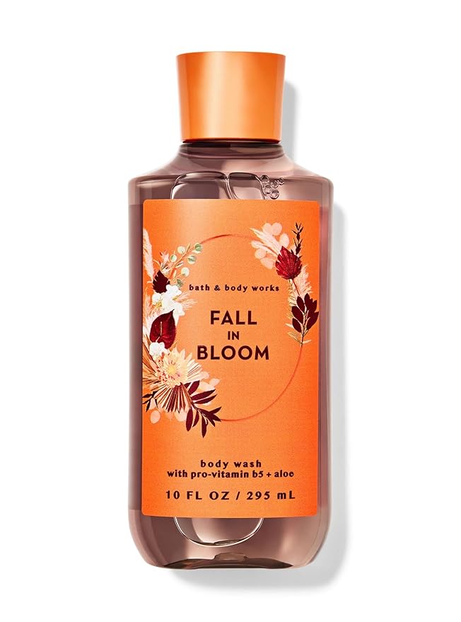 Bath and Body Works Body Wash Shower Gel Gift Set (10 Fl Oz (Pack of 1), Fall in Bloom)