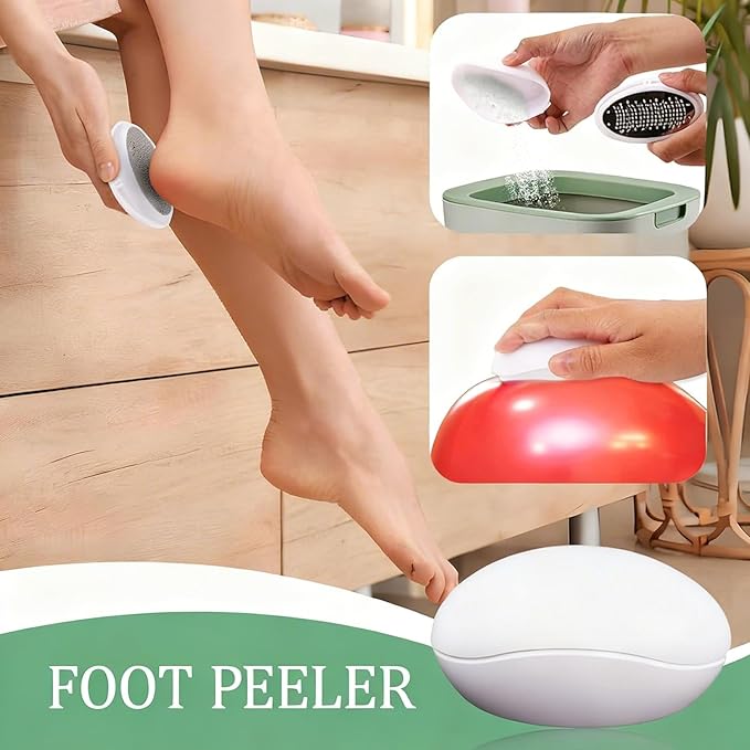 Foot Dead Skin Remover Tool, Heel Peeler Scraper for Remove Cracked Heels, Callus Removal for Feet