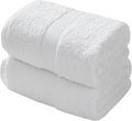 Aibaser Bath Towels - Natural, Ultra Absorbent Towels for Bathroom, Travel, Gym, Shower and Spa (2 Piece Set) (White, 35 in x 70 in)