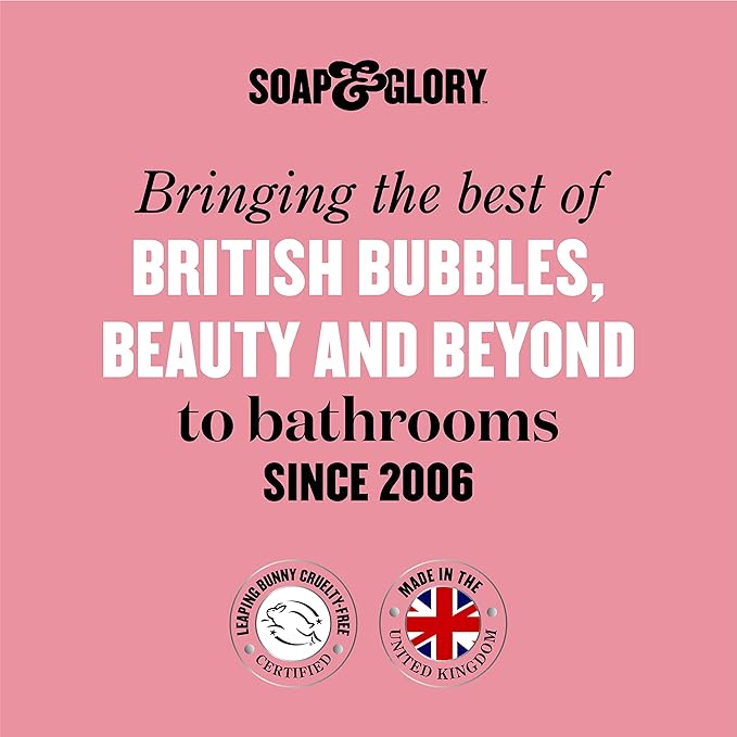 Soap & Glory Hand Food Hand Cream - Almond Oil + Shea Butter Hydrating Cuticle & Hand Moisturizer - Rose & Bergamot Scented Hand Cream for Dry Hands (125 ml)