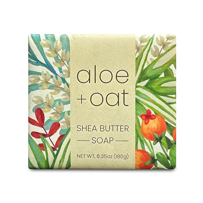 Greenwich Bay Mini Botanical Soap Bars – 12 Pack 1.9 oz Each – Individually Wrapped Guest Soaps for Airbnb, Spa, Travel, Bath – Travel Size Bar Soap Set, Aloe and Oat