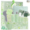 30 Pcs Spa Gifts for Women & Men, Bergamot Jasmine Bath & Body Gift Basket, Self-Care Relaxation Set, Face Skin Care Kit, Home Spa Gift, Birthday, Christmas, Mother's Day, Anniversary, Cup spa kit