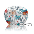 Shower Cap Reusable Double Layer Adjustable Elastic Waterproof EVA Hair Bath Caps for Women Girls Cute Aesthetic-Butterfly