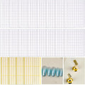 1696 Double Sided Tape for Press On Nails Stand holder Sticky Tabs Nail Art Accessories Nail Display Tape Clear False Tip Adhesive Tape for Practice Design DIY Home Salon
