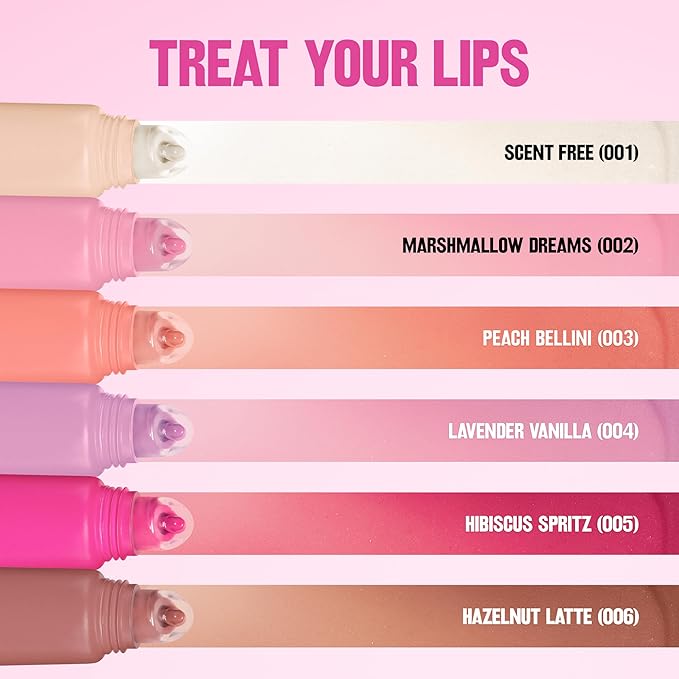Revlon Glimmer Lip Treat Balm + Mask, Overnight Peptide Lip Treatment, Hydrating, 001 Scent Free, 0.4 fl oz