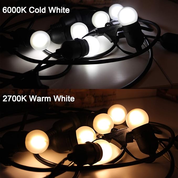 G40 1.5w Dim Led Bulb Equivalent 15 Watt Light Bulbs, Standard E26 Base Frosted Glass Soft Bright White 6000k for Home Decorative, Fridge Freezer Lamp, CRI 90+, 150lm, Pack of 4