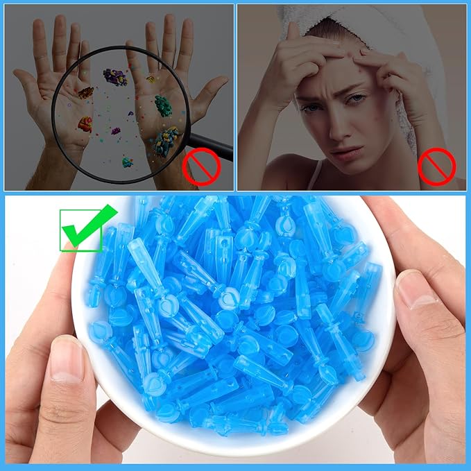 Lancets for Facial Extraction, 100Pcs Disposable Acne Lancet Effective Blemish and Blackhead Removal Tools for Clear Skin