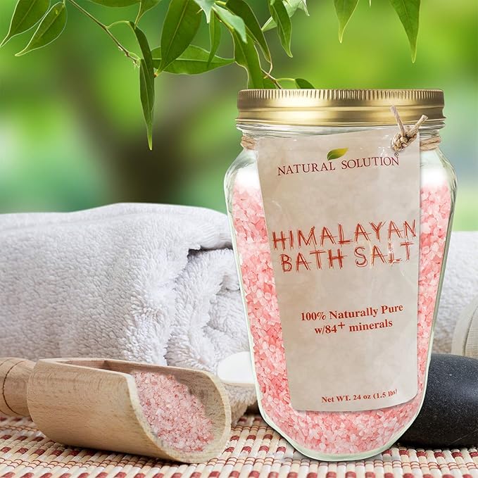 Natural Solution Himalayan Bath Salt Bag,Soften & Moisturize Your Skin,Bath for Therapy - 1 lbs