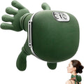 Shoulder & Neck Massager with Heat, 4D Kneading Neck Massager with Bionic Finger Design, Deep Tissue Massage to Relieve Muscle Tension, Home & Office Use (Green)