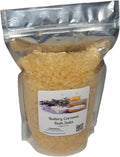 Bath Salts | 4lb Bag (64oz.) | Choose Your Scent | Epsom Salt | Sea Salt| Bathing | Body Care | Beauty | Relaxation | Spa | Pedicure | Manicure | Soak (Buttery Caramel)