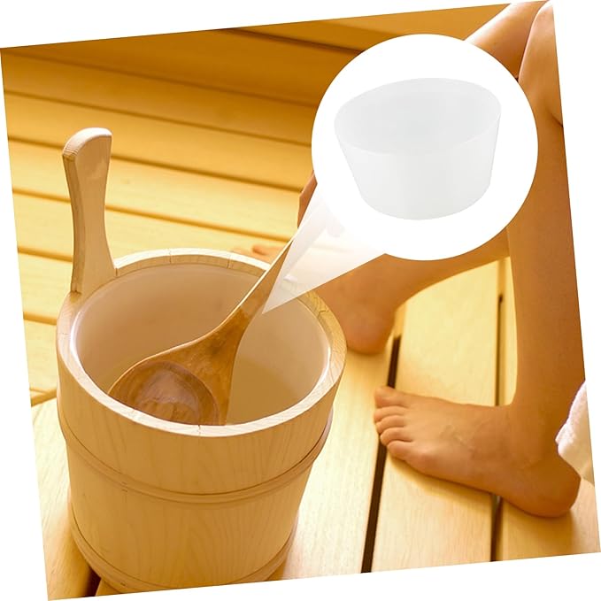 Healifty Sauna Barrel Liner 9 Inch Plastic Insert for Home Spa Sauna Bucket Replacement Multi-Functional Accessory for Wet and Dry Steam