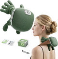 Trivaze Neck Massager with Heat Ultimate Neck and Shoulder Massager for Relaxation, Portable USB Charging, Realistic Massage Sensation, 4D Masajeador de Espalda y Cuello para Alivio de Tensión y Dolor